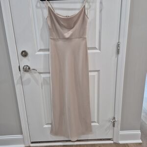 BHLDN Cream Maxi Dress